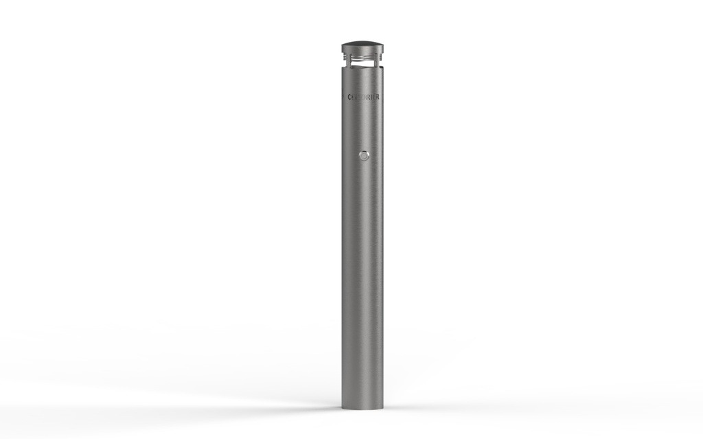 [N103472] Cendrier borne Inox 316L tête amovible à sceller